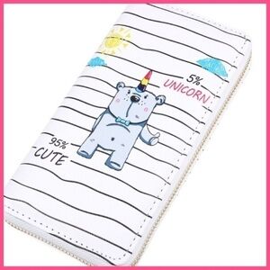 New cute unicorn wallet